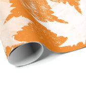 Rustikales Herbst-Herbstlaub-Muster Geschenkpapier (Rolleneckpunkt)