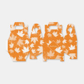 Rustikales Herbst-Herbstlaub-Muster Vielen Dank Geschenkschachtel (Ungefaltet)