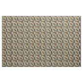 Rustikales Herbst-Quilmuster | Bauernhaus Patchwor Stoff (Yard (91,4 cm))