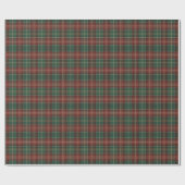 Rustikales Herbstkaromuster Geschenkpapier (Flach)