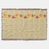 Rustikales Herbstleaves Blanket Decke (Vorderseite)