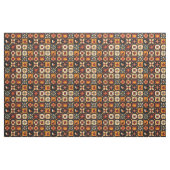 Rustikales Herbstmuster-Muster | Bauernhof Stoff (Fat Quarter (45,7 x 55,9 cm))