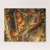Rustikales Herbstpuzzle Puzzle (Horizontal)
