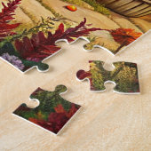 Rustikales Herbstpuzzle Puzzle (Seite)