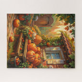 Rustikales Herbstpuzzle Puzzle (Horizontal)