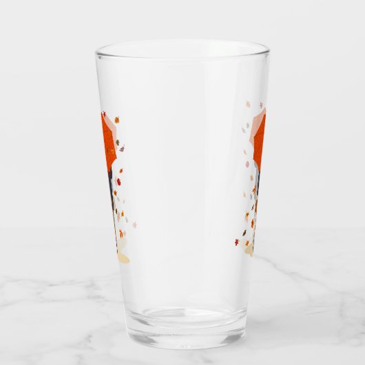 Rustikales Herbsttramchen Glas (Rechts)