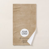 Rustikales Hinzufügen einer benutzerdefinierten We Badhandtuch Set (Handtuch)