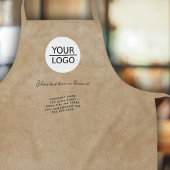 Rustikales Hinzufügen einer benutzerdefinierten We Schürze