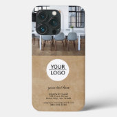 Rustikales Hinzufügen eines benutzerdefinierten Fo Case-Mate iPhone Hülle (Rückseite)