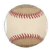 Rustikales Hinzufügen eines Logos mit benutzerdefi Baseball (Vorderseite)