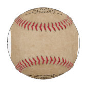 Rustikales Hinzufügen eines Logos mit benutzerdefi Baseball (Vorderseite)