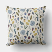 Rustikales Hochzeit im Herbst-Kopfkissen Kissen (Rückseite)