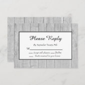 Rustikales Hochzeitgrauwald (Vorne/Hinten)