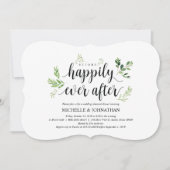 Rustikales Hochzeitsdinner Probe Einladung (Vorderseite)