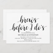 Rustikales Hochzeitsessen, Probe Schwarz/Weiß Einladung (Vorne/Hinten)