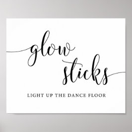 Rustikales Hochzeitsglanz-Absenden eines Signalton Poster