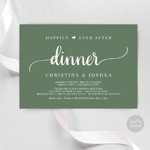 Rustikales Hochzeitspazierengehen glücklich immer Einladung