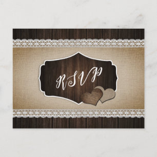 Rustikales Hochzeitspaziergang UAWG Postcard Song  Postkarte