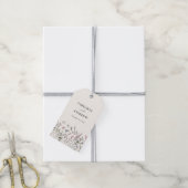 Rustikales Hochzeitstipendium Geschenkanhänger (Mit Garn)