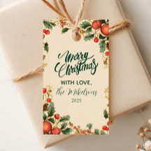 Rustikales Holly Pomegranate Weihnachtsgebäck Part