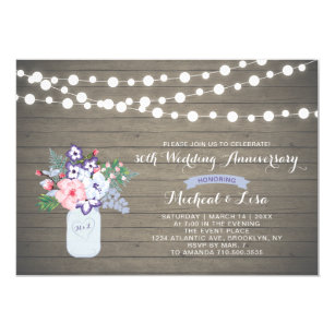 40 Hochzeitstag Einladungen Zazzle De