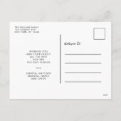 Rustikales Holz 4 Foto Collage Frohe Weihnachten (Rückseite)