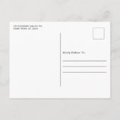 Rustikales Holz Beach Ocean Wedding String Lights Ankündigungspostkarte (Rückseite)