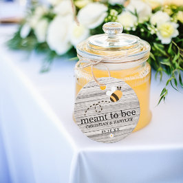 Rustikales Holz bedeutet, Hochzeit zu sein Vielen Geschenkanhänger