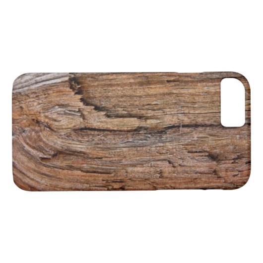 Rustikales Holz Case-Mate iPhone Hülle (Rückseite (Horizontal))