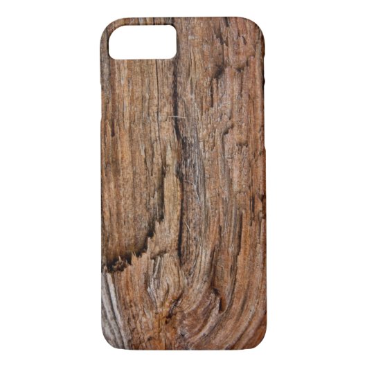 Rustikales Holz Case-Mate iPhone Hülle (Rückseite)
