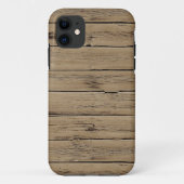 Rustikales Holz Case-Mate iPhone Hülle (Rückseite)