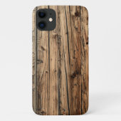 Rustikales Holz Case-Mate iPhone Hülle (Rückseite)