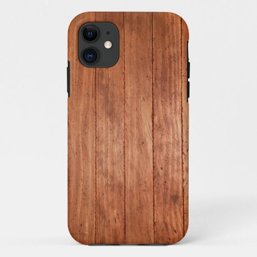 Rustikales Holz Case-Mate iPhone Hülle (Rückseite)