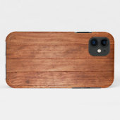 Rustikales Holz Case-Mate iPhone Hülle (Rückseite (Horizontal))