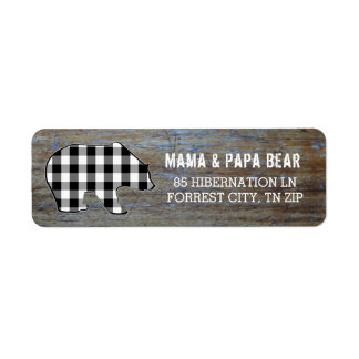 Rustikales Holz | Country Black Bear Lumberjack Ka