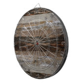 Rustikales Holz Dartscheibe (Vorderseite rechts)