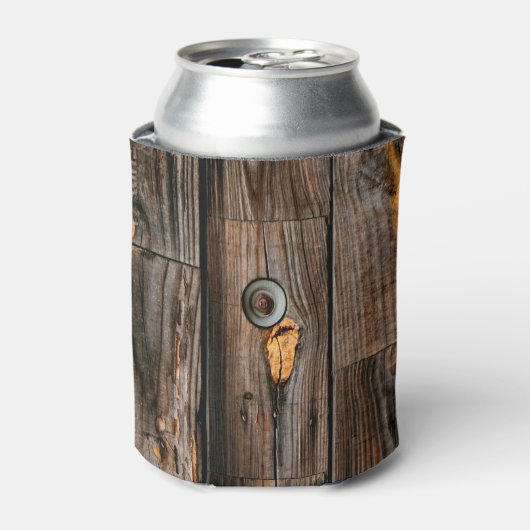 Rustikales Holz Dosenkühler (Kanne Vorderseite)