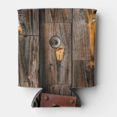 Rustikales Holz Dosenkühler (Vorderseite)