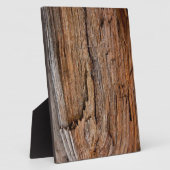 Rustikales Holz Fotoplatte (Seite)