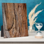 Rustikales Holz Fotoplatte (Seite)