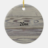 Rustikales Holz Galloping Pferd Wasserfarbe Silhou Keramik Ornament (Hinten)