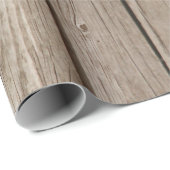 Rustikales Holz gewitterte Stallplatten Wrapping P Geschenkpapier (Rolleneckpunkt)