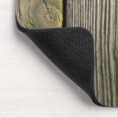 Rustikales Holz Grain Deck Board Stall Country Män Mousepad (Ecke)