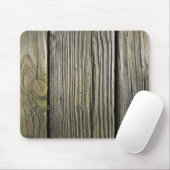 Rustikales Holz Grain Deck Board Stall Country Män Mousepad (Mit Mouse)