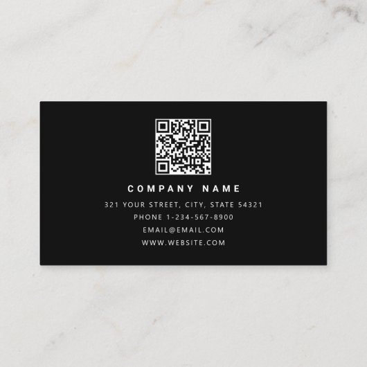 Rustikales Holz Hammer Zuhause Gebäude Constructio Visitenkarte (Rückseite)