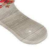 Rustikales Holz Herbst Orange Pumpkins Herbstlaub Schneidebrett (Ecke)