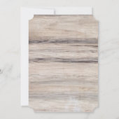 Rustikales Holz | Hirsche Save the Date (Rückseite)