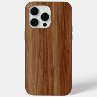 Rustikales Holz iPhone Case - Naturstil