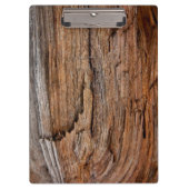Rustikales Holz Klemmbrett (Vorderseite)