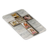 Rustikales Holz-Kreuz Erstes heiliges Kommunion-Fo Magnet (Rechte Seite)